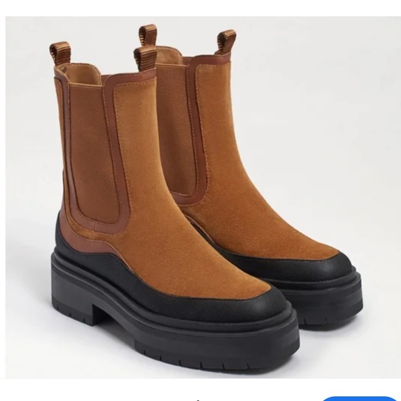 Sam Edelman lug sole boots - Picture 1 of 4